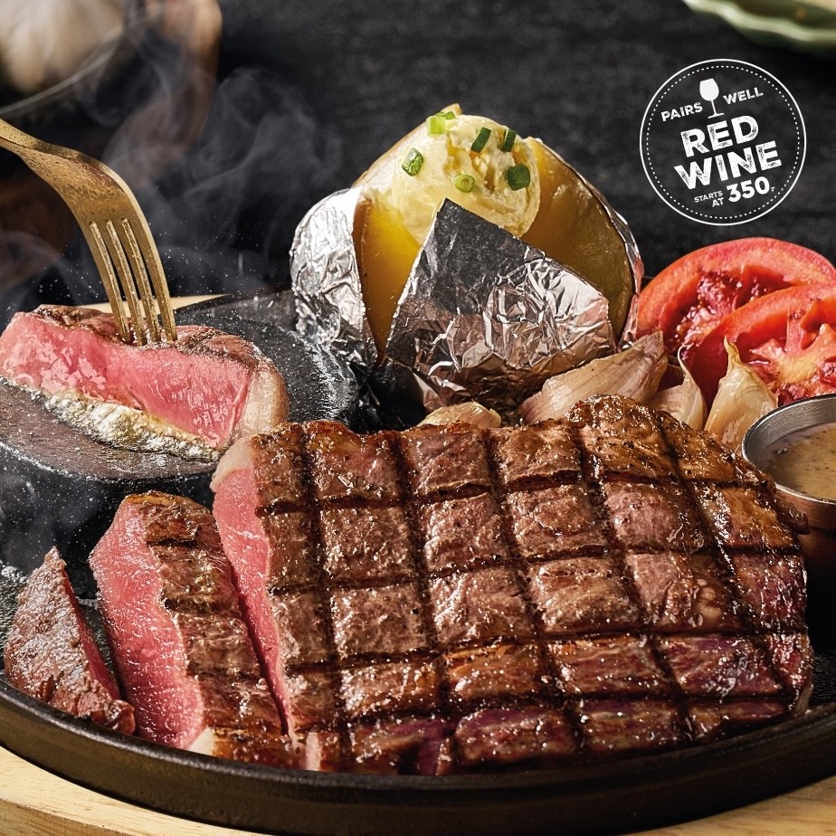 Sizzling Ribeye Steak